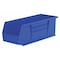 Akro-Mils Hang & Stack Storage Bin, Plastic, Blue, 5 in H, 5 1/2 in W, 14 3/4 in L 30234BLUE - alternate 1