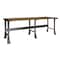 Tennsco Work Bench with Butcher Block Top and Flared Legs, Butcher Block, 96" W, 33-3/4" Height, 4000 lb. WB-1-3096W - alternate 2