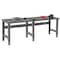 Tennsco Bolted Work Bench, Steel, 96" W, 33-1/2" Height, 4000 lb., Straight WBA-1-3696S - alternate 1