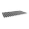 Tennsco Decking, Steel, 48 in W, 24 in D, Industrial Gray, Powder Coated Finish, Gauge: 22 BSD-4824 - alternate 1
