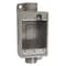 Hubbell Killark Weatherproof Electrical Box, 18 cu in, FSC Box Type, 1 Gang, Aluminum, Rectangular Shape FSC-2 - alternate 1