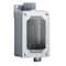 Hubbell Killark Electrical Box, 22 cu in, Device Box Type, 1 Gang, Aluminum, Rectangular Shape SWB-1 - alternate 1