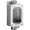 Hubbell Killark Electrical Box, 22 cu in, Device Box Type, 1 Gang, Aluminum, Rectangular Shape SWB-4 - alternate 1