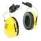 3M Peltor Peltor Optime 98 Hard Hat-Mounted Earmuffs, Dielectric, Passive, NRR 23 dB, Black/Yellow H9P3E - alternate 3