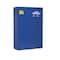 Eagle Mfg Hazardous Material Storage Cabinet, 45 gal, 2 Shelves, Steel, 43 in W x 65 in H x 18 in D, Blue CRA47X - alternate 1