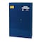 Eagle Mfg Hazardous Material Storage Cabinet, 45 gal, 2 Shelves, Steel, 43 in W x 65 in H x 18 in D, Blue CRA47X - alternate 5