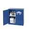 Eagle Mfg Hazardous Material Storage Cabinet, 30 gal, 1 Shelves, Steel, 43 in W x 44 in H x 18 in D, Blue CRA32X - alternate 1