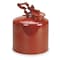 Eagle Mfg Liquid Disposal Safety Can, Galvanized Steel, 5 gal, Flame Arrester, Red, Flammables 1425 - alternate 1