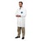 Dupont Tyvek 400 Disposable Lab Coat, Tyvek(R) 400, Snaps Closure, White, XL, 8 PK TY212SWHXL0008G1 - alternate 2