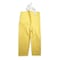 Condor Rain Bib Overall, SBR, 30 1/2 in Inseam, 46 in to 48 in Waist, 18 mil Thickness, Yellow, 3XL 1FAZ1 - alternate 1