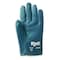 Hynit Coated Gloves, Nitrile, Smooth, Full, 3 Abrasion Level, Blue, L (9) 1 PR 32-105 - alternate 1