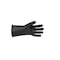 Salisbury Electrical Rubber Gloves, Class 0, Type I, 11 in, 1000V AC/1500V BC, Black, Size 10 1/2, 1 Pair E011B/10H - alternate 5