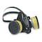 Honeywell North Half Mask Respirator, 7700 Series, Threaded, Silicone, NIOSH, Cartridges Not Included, Black, S 770030S - alternate 2