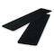 Condor Anti-Slip Tread Polyester 80 Grit Size, Black, 6" W x 2 ft. L, 28 mil Thick GRAN13537 - alternate 2