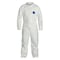 Dupont Tyvek 400 Collared Disposable Coveralls, Medium, Open Wrists and Ankles, Serged Seam, White, PK25 TY120SWHMD002500 - alternate 1