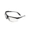 Uvex Genesis S, Safety Glasses, Anti-Fog & Anti-Scratch, Clear Lens, Black/Gray Frame, Half-Frame S3700 - alternate 2