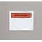 Zoro Select Packing List Envelopes, Orange, PK1000 4UDR7 - alternate 1