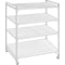 Cambro Starter Mobile Plastic Shelving Unit, Vented Style, 24 in D, 48 in W, 75 in H, 4 Shelves EACPMU244875V4480 - alternate 2