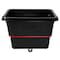 Rubbermaid Commercial Utility Truck, 7/16cu yd., 800lb Cap, Black FG471200BLA - alternate 3