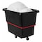 Rubbermaid Commercial Utility Truck, 7/16cu yd., 800lb Cap, Black FG471200BLA - alternate 4
