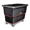 Rubbermaid Commercial Utility Truck, 1 cu. yd., 1200lb Cap, Black FG472700BLA - alternate 1