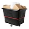 Rubbermaid Commercial Utility Truck, 3/4cu yd., 1200lb Cap, Black FG472000BLA - alternate 3