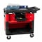 Rubbermaid Commercial Trade Cart/Service Bench, 38 In. L, Black FG618088BLA - alternate 11