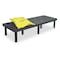Structural Plastics Dunnage Rack, Grid, HDPE, 1000 lb Load Capacity, 12 in H x 24 in W x 66 in D D6624 - alternate 2