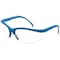 Condor Nome, Safety Glasses, Anti-Scratch, Clear Lens, Blue Frame, Half-Frame 4VAZ1 - alternate 1