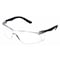 Condor Safety Glasses, Anti-Scratch, Frameless, Wraparound, Soft End Tip, Black Arm, Clear Lens 4VCK2 - alternate 2