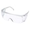 Condor Safety Glasses, Visitor Series, Uncoated, Frameless, OTG, Clear Frame, Clear Lens, PK12 4VCL9 - alternate 1