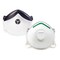 North Disposable Respirator, N95, Molded, Dual, Adjustable, Metal Nose Clip, S 14110393 - alternate 1