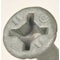 Zoro Select Wood Screw, #8, 1 5/8 in, Durafast Steel Flat Head Combination Phillips/Square Drive, 142 PK P54015-P2 - alternate 2