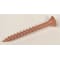 Zoro Select Wood Screw, #8, 1 5/8 in, Durafast Steel Flat Head Combination Phillips/Square Drive, 142 PK P56020-P2 - alternate 1