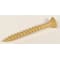 Zoro Select Wood Screw, #8, 1 5/8 in, Durafast Steel Flat Head Combination Phillips/Square Drive, 142 PK P55020-P2 - alternate 1
