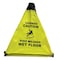 Novus Products Safety Cone, 18 in Height, 18 1/2 in Width, Cloth, Triangle, English, Spanish PC111Y - alternate 1