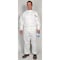 Kleenguard Collared Disp. Coveralls, White, L, PK25 46103 - alternate 5
