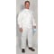 Kleenguard Collared Disp. Coveralls, White, L, PK25 46103 - alternate 3