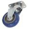 Zoro Select Swivel NSF-Listed Plate Caster, Poly, 4 in., 275 lb. 4W924 - alternate 1