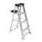 Werner 10 ft Aluminum Stepladder, 300 lb Capacity 310 - alternate 8