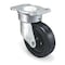 Zoro Select Kingpinless Plate Caster, Swivel, Rubber, 8 in., 1200 lb. TSH200RU15T24 - alternate 1