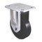 Zoro Select Plate Caster, Rigid, Rubber, 8 in., 1200 lb. TFH200RU15T24 - alternate 1