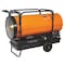 Dayton Portable Oil and Kerosene Torpedo Heater, 650,000 BtuH, 3,600 cfm, 13,500 sq ft Heat Area 50 gal 4XA50 - alternate 2