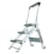 Little Giant Ladders 3 Steps, Aluminum Step Stool, 300 lbs Load Capacity, Gray 10310BA - alternate 1