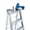 Werner 12 ft Aluminum Stepladder, 375 lb Capacity 412 - alternate 2