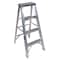 Werner 4 ft Aluminum Stepladder, 375 lb Capacity 404 - alternate 1