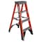 Werner 4 ft Fiberglass Stepladder, 375 lb Capacity 7404 - alternate 1