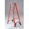 Werner 6 ft Fiberglass Stepladder, 375 lb Capacity 7406 - alternate 8