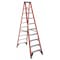 Werner 10 ft Fiberglass Stepladder, 375 lb Capacity 7410 - alternate 1