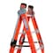Werner Multipurpose Ladder, Fiberglass, 375 lb Load Capacity 7808 - alternate 3